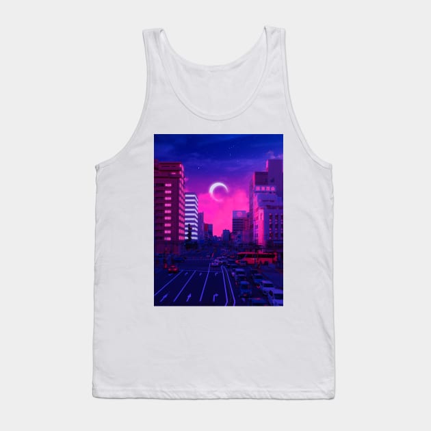 Neon City Tank Top by funglazie